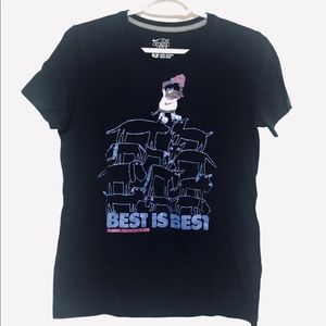 Nike Black Graphic Tee T-shirt Girls Size L